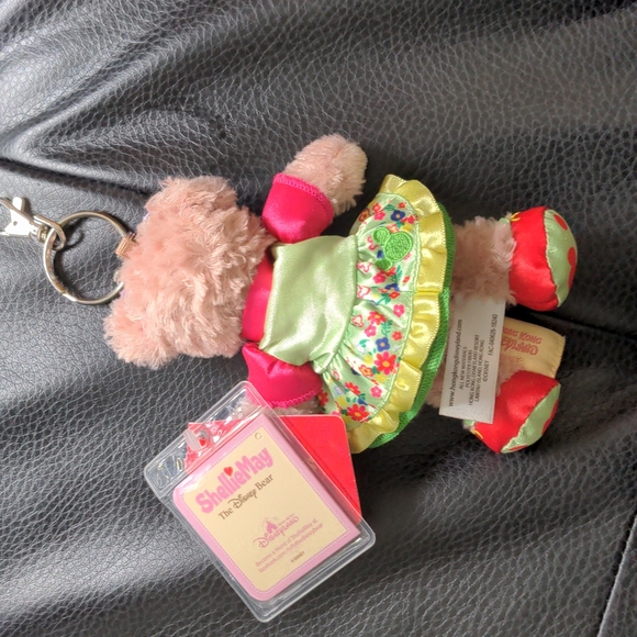 Limited NWT 🇭🇰 Hong Kong Disney Shelliemay Plush Key Chain - Picture 4 of 8